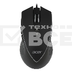 Мышь проводная Acer OMW131 черный, 6400 dpi, USB, кнопки - 7, фото2