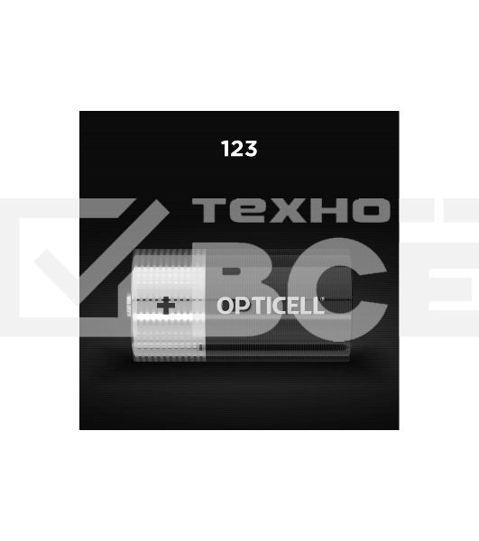 Батарея Opticell Specialty 123 (1шт) блистер