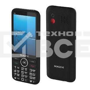 Мобильный телефон MAXVI B35 черный