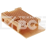 Корпус Qumo Aluminum case without fan, Raspberry Pi 3, gold(RS025), фото 1