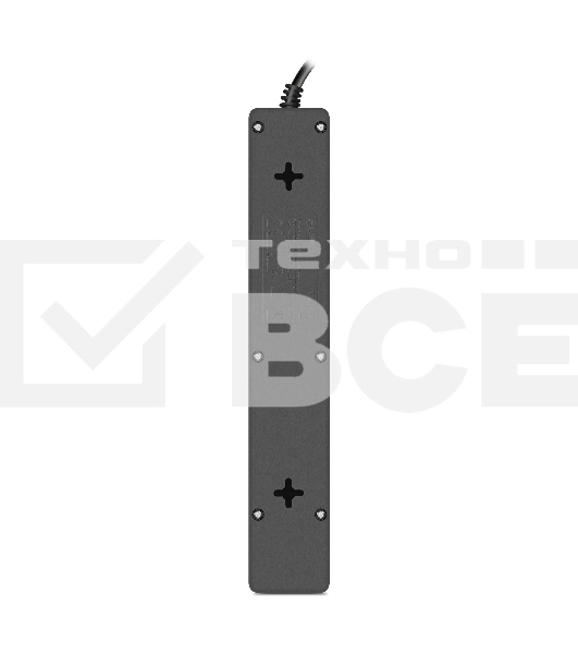 Фильтр SVEN SF-05E 5,0 м (5 розеток с защитными шторками) черный, цветная коробка