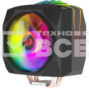 Кулер Redragon Balder Dual-fan CC-2199 серый 120мм алюминий+медь 1800rpm 35.2db 4-pin 180W