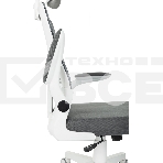 Кресло компьютерное Бюрократ ASTER NH-W TW-04 Neo Grey темно-серый, сетка/ткань, с подголов. крестов. пластик, пластик белый, фото24