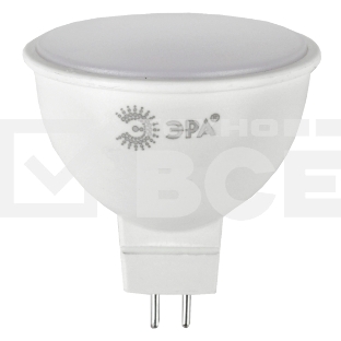 Лампа светодиодная ЭРА Б0032995 STD LED MR16-10W-827-GU5.3 10 Вт софит теплый белый свет