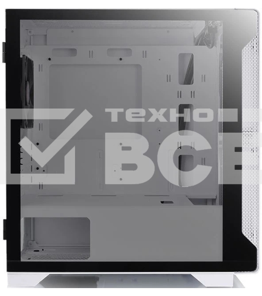 Корпус S100 TG Snow CA-1Q9-00S6WN-00 White/Win/SPCC/Tempered Glass*1/120mm Standard Fan*1