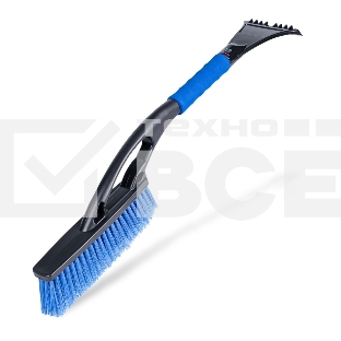 Щетка-скребок AVS WB-6311 (59 cм), мягкая ручка, распушенная щетина