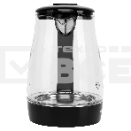 Чайник электрический Hyundai HYK-G2011 1.7л. 2200Вт черный (корпус: стекло), фото6