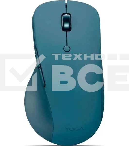 Мышь беспроводная Lenovo Yoga Pro бирюзовый оптическая 4000dpi BT/Radio USB (GY51P14335)