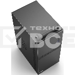 Компьютерный корпус CBR mATX Minitower V205, без БП, 1хUSB 3.0, 1хUSB 2.0, HD Audio+Mic, ручка, каркас металл 1.8мм, Black PCC-MATX-V205-WPSU, фото4