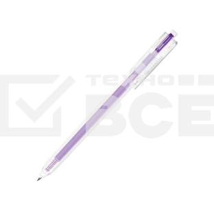 Ручка гелевая Deli Delight EG118-PR прозрачный, фиолетовые чернила, линия 0.5мм
