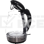 Чайник электрический Hyundai HYK-G2030 1.7 л, 2200 Вт, черный (корпус: стекло), фото3