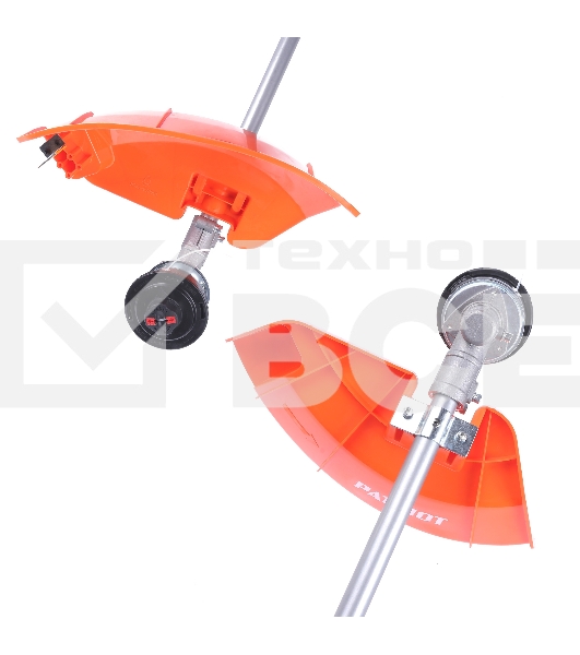 Триммер электрический PATRIOT ET 1202, мощность 1200Вт; разъемная штанга; гибкий вал; защита от перегрева; плавный пуск; полуавтоматическая катушка и 3Т диск в комплекте