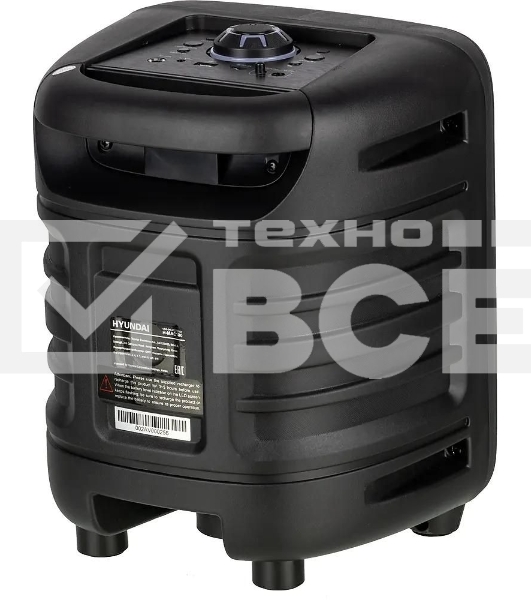 Минисистема Hyundai H-MAC180 черный 30Вт/FM/USB/BT/SD/MMC