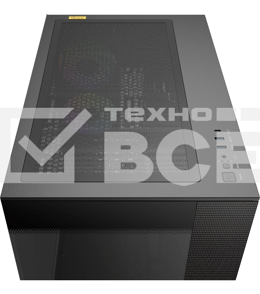 Корпус Ocypus Delta C74 ARGB Black, Midi-Tower, чёрный, 2 x 120 мм