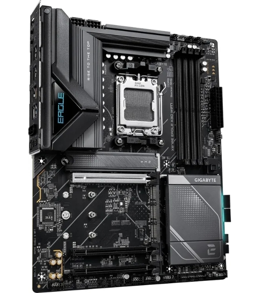 Материнская плата Gigabyte X870E EAGLE X WF7 Socket AM5 AMD X870E 4xDDR5 ATX AC`97 8ch(7.1) 5Gigabit RAID+HDMI