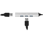 USB-концентратор Digma DHUB-4USB-AC-2.0, USB-C + USB-A, USB 2.0 4 портов, USB, фото2