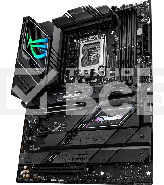 Материнская плата ASUS ROG STRIX Z790-F GAMING WIFI II, LGA 1700, Intel Z790, 4xDDR5, 4xSATA, 5xM.2, 1xPCIe 5.0 x16, 1xPCIe 4.0 x4, 1xHDMI, 1xDP, 1x 2.5Gb LAN, 2xUSB-A 3.2 Gen 2, 4xUSB-A 3.2 Gen 1, 6xUSB-A 2.0, 2x3.5 мм, 5.1, Standard-ATX