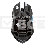 Мышь беспроводная Nakatomi MROG-20UR черный, 2400 dpi, радиоканал, USB, кнопки - 6, фото11