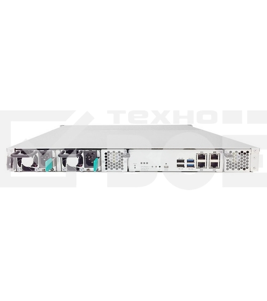 Система хранения данных EonStor GSe Pro 1000 1U/4bay,Single controller  4x1G iSCSI, 2xUSB 3.0, 2x USB 2.0, 1x4GB, 2x(PSU+FAN Module), 4x drive trays (only supports SATA drives) and 1xRackmount kit (GSe Pro 1004RP-C)