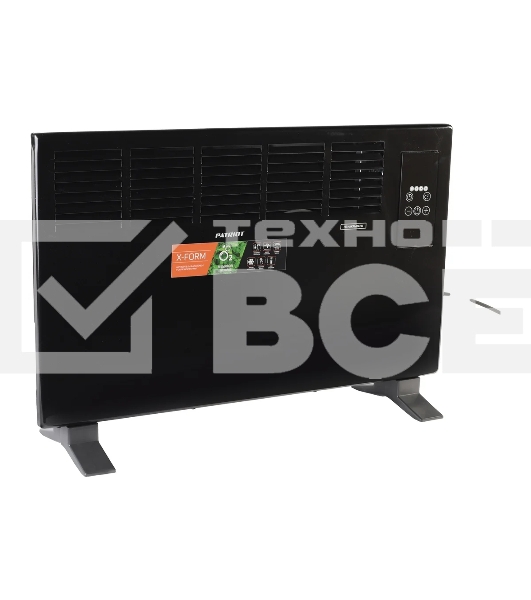 Конвектор Patriot PT-C 20 E черный, 2000 Вт, 20 м2, термостат, дисплей