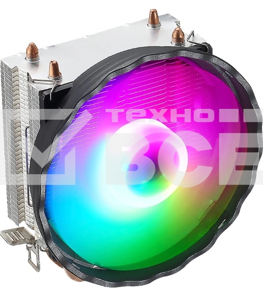 Устройство охлаждения(кулер) Aerocool / Formula Astral FRPW 2P RGB черный 90мм алюминий+медь 2100rpm 34db 4-pin 90W 138мм