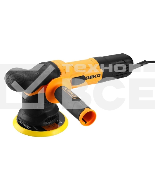 Шлифмашина полировальная орбитальная сетевая DEKO P1250-D, 125мм, 1250 Вт