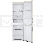 Холодильник LG GC-B459AEMW бежевый двухкамерный 234/110л морозилка снизу, фото16
