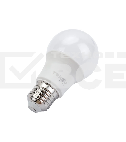 Лампа светодиодная TOKOV ELECTRIC TKE-A60-E27-10-3K 10 Вт А60 3000К Е27 175-265 В