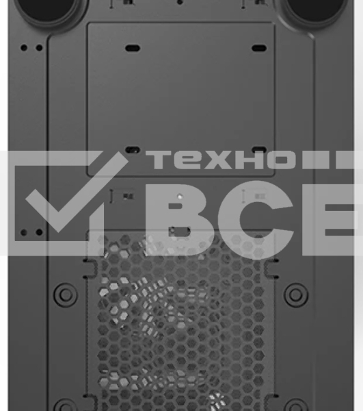 Компьютерный корпус Montech X3 MESH черный без БП ATX 6x120мм 2xUSB3.0 1xUSB3.1 audio bott PSU