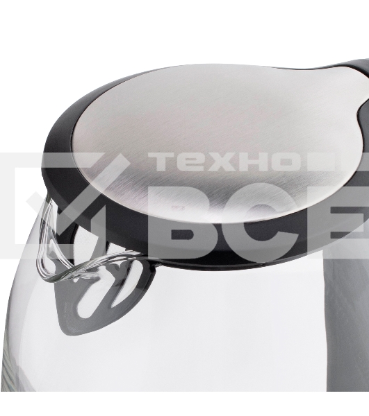 Чайник электрический 7095-VT(TR) Vitek Мощность 2200 вт.Объем 1,8 л.Материал корпуса термостойкое стекло.
