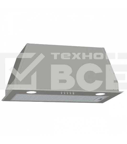 Вытяжка встраиваемая Gorenje BHI626E6X нержавеющая сталь, 60 см, 677 куб. м/ч, 61 дБ