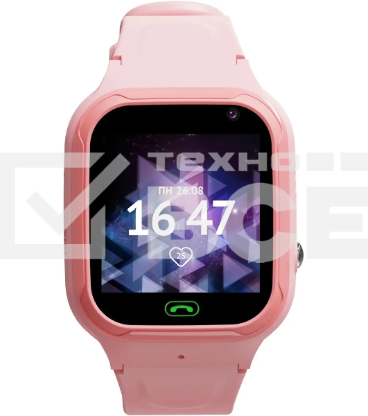 Смарт-часы AIMOTO Omega 4G с видеозвонком розовый 9250102