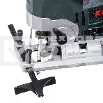 Лобзик электрический профессиональный бесщеточный KLPRO KLDT18B-20 (18В, Li-ion-2шт, 2.0А·ч, патрубок для пылесоса, полотна (дерево/металл, З/У, кейс), фото13