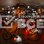 Гирлянда светод. Funray Минишарики, SE-MINI-110M, 10М,100LED,мульти(6цв.),темно-зел.шн.0,7м,контр,, фото6