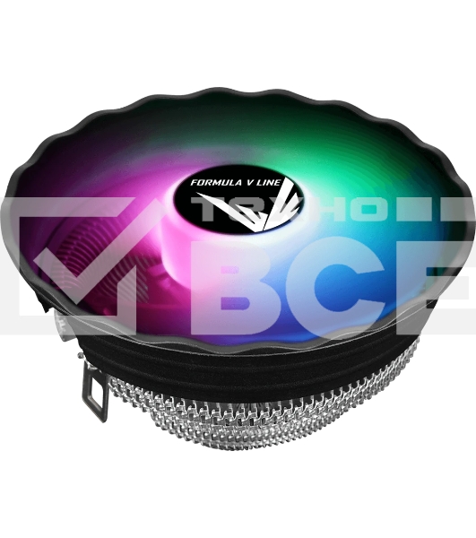 Устройство охлаждения(кулер) Formula AC Air Frost Plus RGb Soc-AM5/AM4/1200/1700/1851 черный 3-pin 24dB Al 110W 360gr Ret (AIR FROST PLUS FRGb 3P)