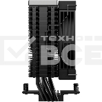 Кулер для процессора DEEPCOOL AK400 G2 LGA1851/1700/1200/115X/AM5/AM4 (12шт/кор, TDP 220W, PWM, Fan 120мм, 4 тепл. Трубки, Wood-grain top cover, черный) RET (R-AK400G2-BKNNMN-GJD), фото7