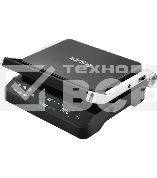 Электрогриль Korting KGPA 0405 W, черный