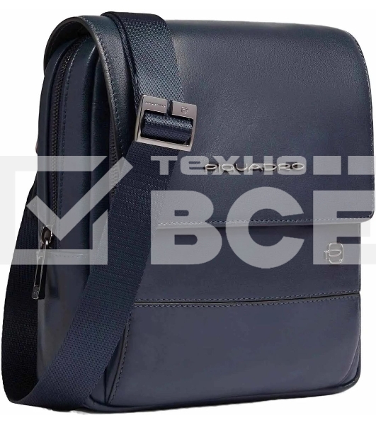 Сумка мужская Piquadro Philip CA6791W136/BLU синяя натур.кожа
