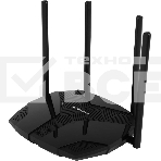Роутер Mercusys MR70X AX1800 Dual-Band WiFi 6 Router, 574 Mbps at 2.4 GHz + 1201 Mbps at 5 GHz,4× Fixed External Antennas, 3× Gigabit LAN Ports, 1× Gigabit WAN Port, 1024-QAM, OFDMA, Router/Access Point Mode, MU-MIMO, WPA3, TWT, BSS Color, фото 1