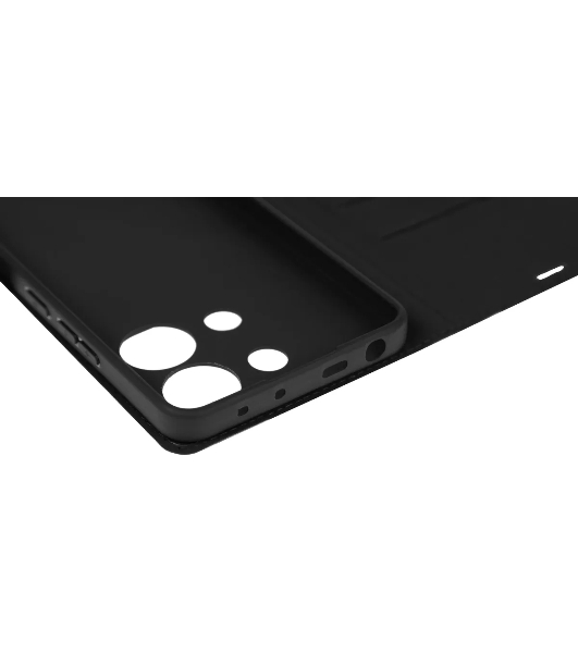 Чехол (флип-кейс) BoraSCO для Xiaomi Redmi Note 13 4G Book Case черный (72993)