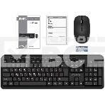 Комплект клавиатура + мышь SVEN KB-C3200W беспроводные клавиатура и мышь, черные, фото4