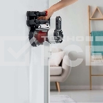 Пылесос вертикальный Gorenje SVC216FMLW белый/черный, питание от аккумулятора, 25 Вт, уборка сухая, пылесборник 0.5 л, фото4