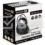 Гарнитура Exegate Cosmos HS-704GL чёрный, проводная, USB, виртуальный звук 7.1, подсветка, фото2