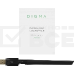 Адаптер USB Digma D-BT60 BT6.0+EDR class 1 200м черный, фото2