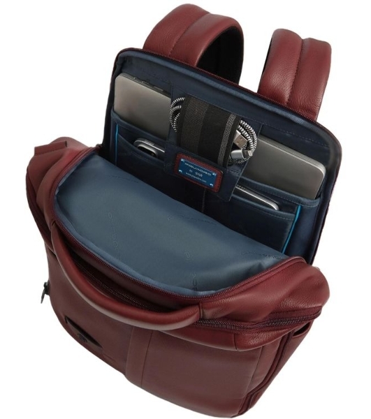 Рюкзак мужской Piquadro Russel CA6765W137/CU красное дерево кожа