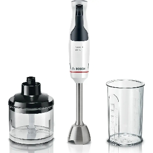 Блендер погружной Bosch MSM4W220 белый, 600 Вт, плавная регулировка, турбо