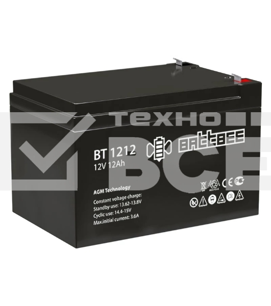 Аккумуляторная батарея BattBee BT 1212 {4}
