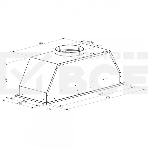 Вытяжка встраиваемая Zigmund & Shtain K 016.5 B, фото4