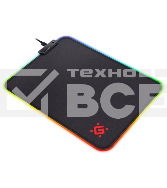 Коврик для мышки Defender BLACK L LIGHT