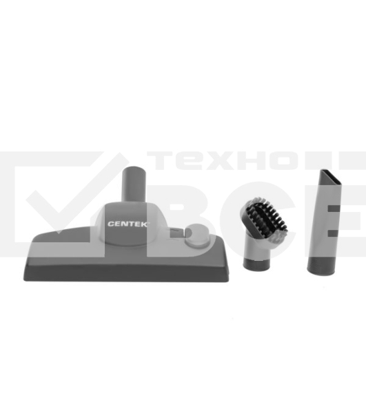Пылесос Centek CT-2519 черный/хром, 500/2500 Вт, уборка сухая, пылесборник мешок, 4 л